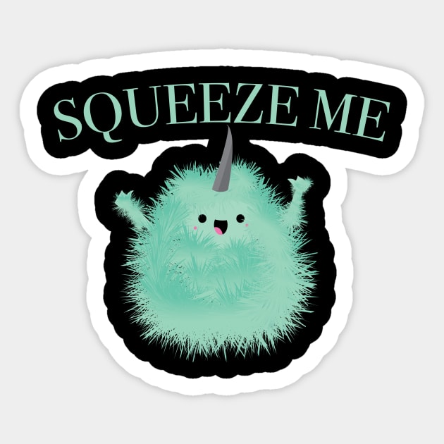 Squeeze Me! Sticker by highfallsdown